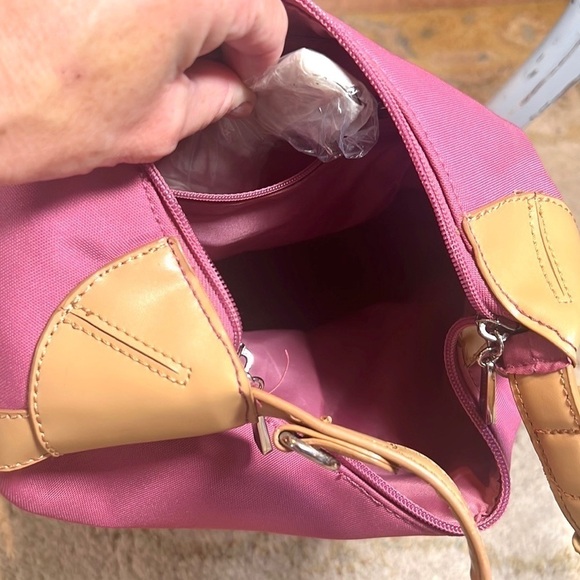 🎉HP🎉New,Joy Mangano Bucket Purse,Transforms into a  Handbag! - Picture 11 of 14